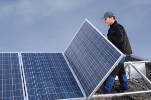 eine Photovoltaikanlagen